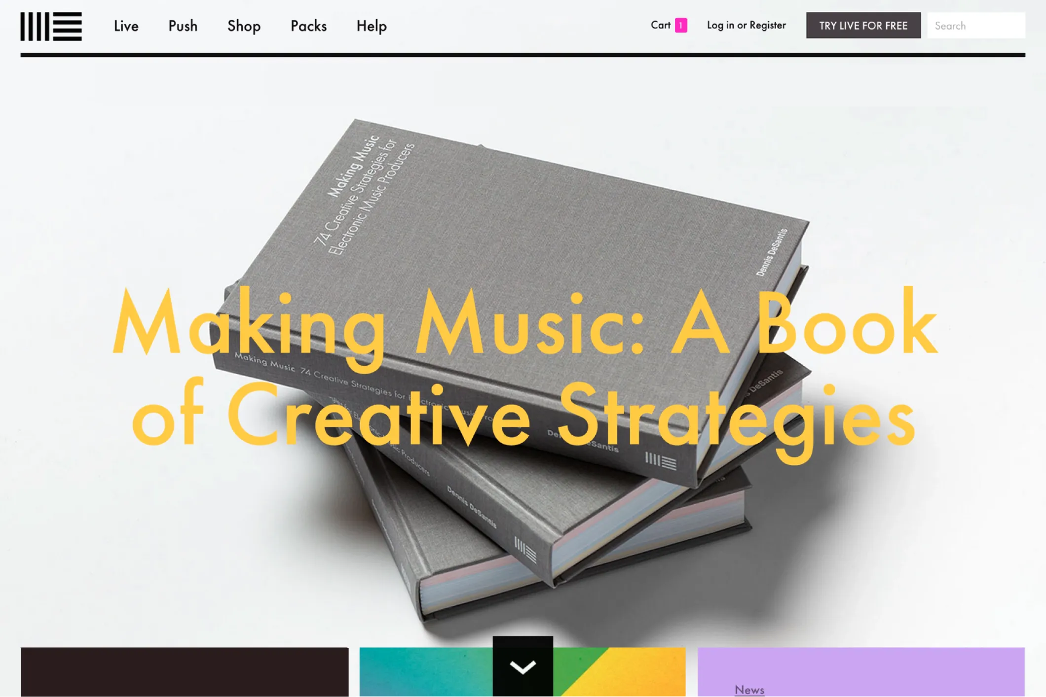 Ableton website — Making Music